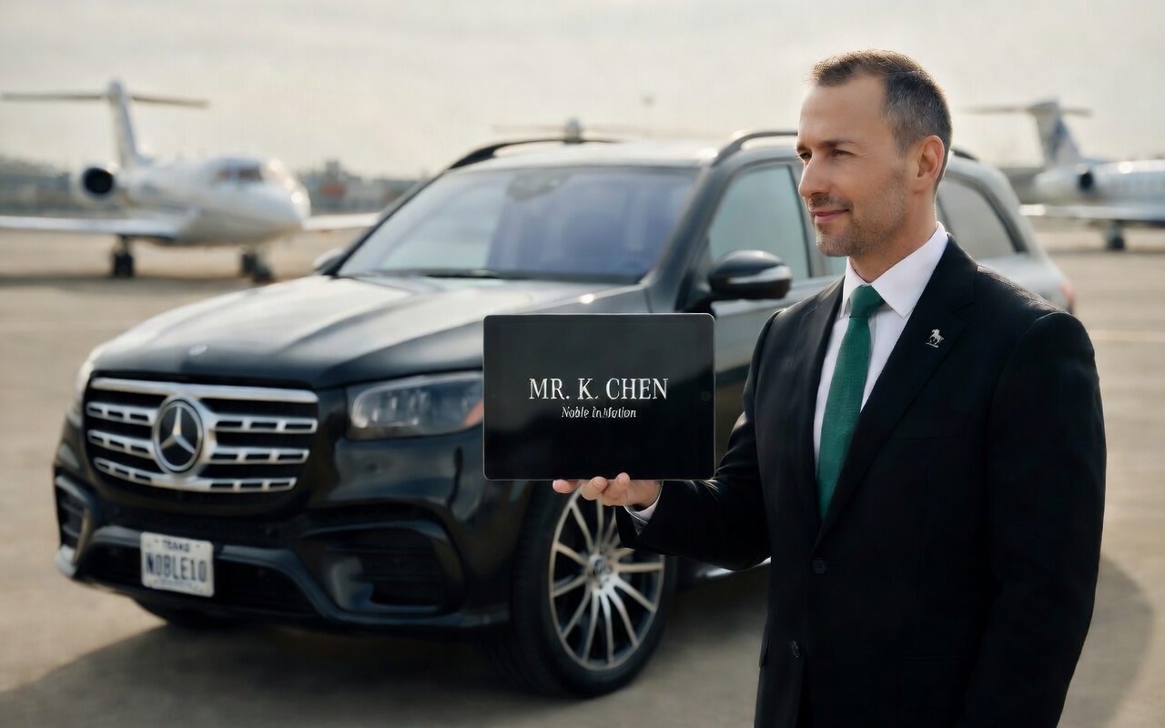 Noble InMotion chauffeur, corporate car service Dallas